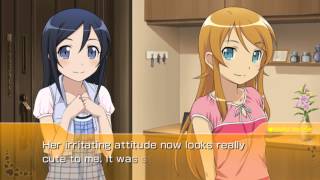 Oreimo Tsuzuku PSP Kirino Route Part 10  Best Friend English Subtitles [upl. by Aenitsirhc]