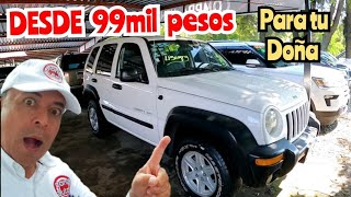 TE GUSTARAN 🔥 DESDES 99mil ♥️ Autos y camionetas familiares ✅️ precios 2024 Mexico [upl. by Renita]