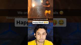 Dum Hai Toh Hassi Roke Dikhao 🤪🤣🤪shorts funnymemes laughmeme diwaliprank reactionvideo [upl. by Neoma349]