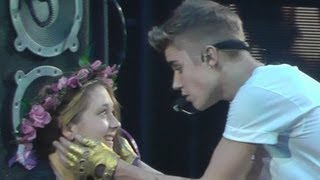 Justin Bieber  One Less Lonely Girl  Izod Center 110912 HD [upl. by Airitak]