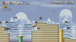 New Super Mario Bros Wii coop walkthrough with commentary Part 6 [upl. by Aleekahs614]