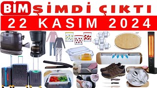 BİM 22 KASIM 2024 BİM ÇEYİZ ALIŞVERİŞİ  BİM MUTFAK ÜRÜNLERİ [upl. by Halli]