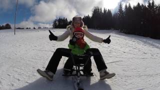 Stiga Snowracer et Eko SnowStar 120 HD STABILISE [upl. by Diarmit]