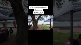 Salute The Veterans EustisFlorida 11092024 don’t own rights to background music [upl. by Finella]