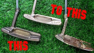 Refinishing Vintage Ping Putters [upl. by Ayitahs]