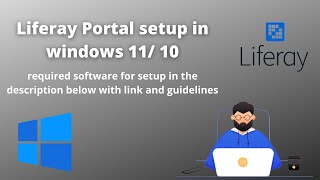 Liferay Portal setup in windows 1110 Java Liferay73 [upl. by Almap]