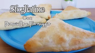 SFOGLIATINE PROSCIUTTO E FORMAGGIO facilissime [upl. by Conway]