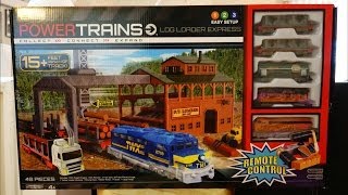 Unboxing Power Trains Log Loader Express Part 2 of 2 [upl. by Anetsirk322]