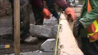 LockLoad Retaining Wall Installation [upl. by Atsirhc176]