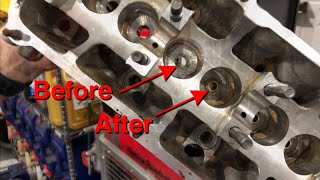 VW Watercooled 8v  Valve Guide Installing a Reaming  Part 1 [upl. by Tterag599]