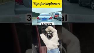 How to drive a manual transmission car in complex road conditions driving caraccident [upl. by Einrae]