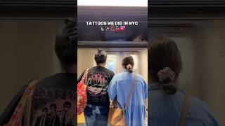 Tattoos We Did During Our NYC Guest Spot tattooartists nyc guestspot tattooshop pmubrows [upl. by Haidedej]