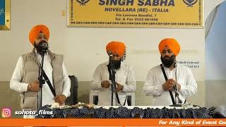 Live Dhaddi Jatha  Gurdwara Singh Sabha Novellara  Italy  Sahota Films 2024 [upl. by Niobe]