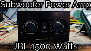 Subwoofer Power Amplifier  Rework Sub Amp  jbl pioneer pioneerdj kerala wayanad FaAudios [upl. by Wagoner]