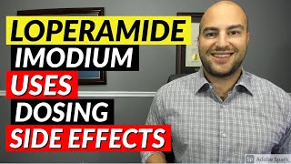 Loperamide Imodium  Uses Dosing Side Effects  Pharmacist Review [upl. by Ferro]