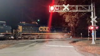 CSXT 937 leads CSX C321 at Catawba Street at Devine Jct Columbia SC on the CSX Eastover Subdivision [upl. by Ahc24]