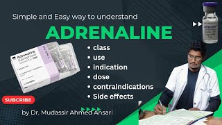 Adrenaline Injection  Dose  Uses  Side Effect  Easy and simple explaination [upl. by Japeth]