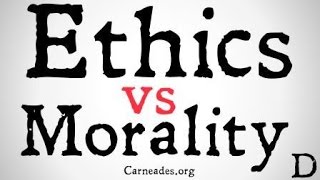 Ethics vs Morality Philosophical Distinctions [upl. by Buzzell]