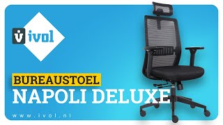 Ergonomische bureaustoel Napoli Deluxe  IVOL [upl. by Asirret]