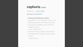 euphoria [upl. by Eilrahs]