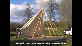 Setting Up Tipi quadripod system [upl. by Etat119]