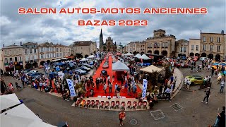 Salon AutosMotos Anciennes Bazas 2023 [upl. by Ahilam]