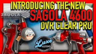 All New Sagola 4600 Clear Pro Air Cap  Clear Coat Results  Part 2  sagola4600 sprayingclearcoat [upl. by Tadio383]