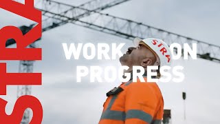 STRABAG – Work on Progress Wir werden klimaneutral bis 2040 [upl. by Ettenoitna]