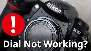 How to Fix Rear Command Dial  Nikon D200  D700  D300 [upl. by Perot829]