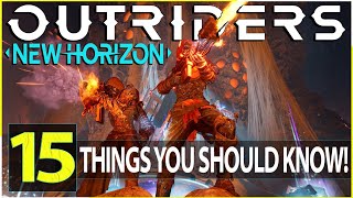 OUTRIDERS  MASSIVE CONTENT UPDATE  NEW HORIZON First Impressions And Breakdown [upl. by Edgard]