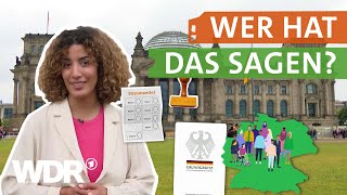 Wie funktioniert unsere Demokratie in Deutschland  neuneinhalb  WDR [upl. by Kassaraba]