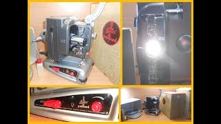 Bolex Paillard M8 Cine Film Home Movie Projector 8mm HiFi 20mm Lens EXCELLENT [upl. by Alithia616]