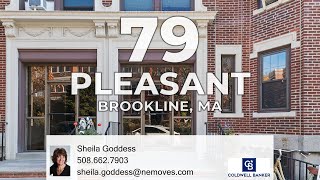 79 Pleasant Street 1 Brookline MA 02446 [upl. by Lonier639]