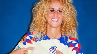 Kheira Hamraoui refuerzo de lujo del América Andrea Pereira y Villacampa felices por su llegada [upl. by Nesrac]