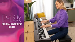 Yamaha P145 Digital Piano Overview [upl. by Artina]