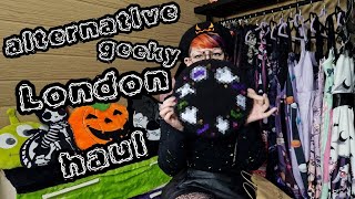 London Alternative fashion amp geeky things haul [upl. by Ariaec]