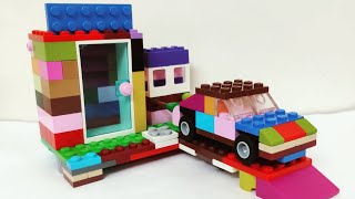 A car with a charging station by Lego Classic 10692 [upl. by Donovan884]