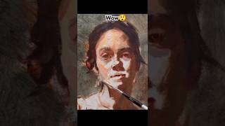 how to paint portrait impasto painting techniques [upl. by Aihtennek252]