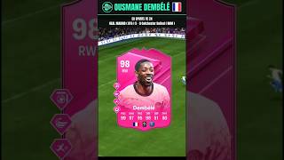 98 Ousmane Dembélé EA Sports FC 24 Real Madrid DTG 5  0 ROM Colchester United [upl. by Lered]