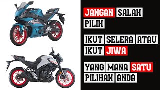 ANTARA YAMAHA R25 ATAU MT25 [upl. by Dlawso630]