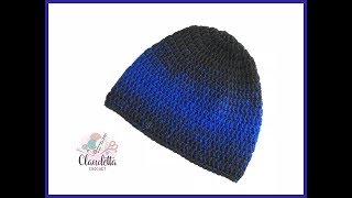 EINFACHE Mütze häkeln  Beanie häkeln  Für Anfänger [upl. by Andrei]