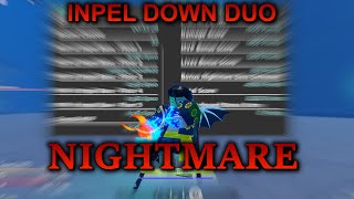 IMPEL DOWN EASY NIGHTMARE SOLODUO STRAT GPO [upl. by Waters]