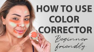 HOW TO USE COLOR CORRECTOR  NINA UBHI [upl. by Eniamahs176]