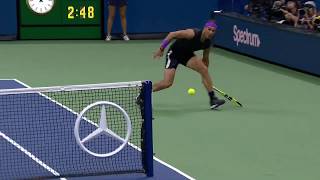 Rafael Nadal Goes AROUND the Net Against Marin Cilic  US Open 2019 Hot Shot [upl. by Nealey]