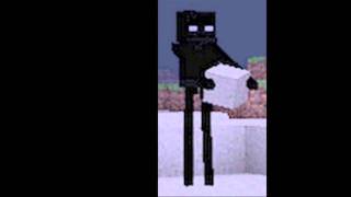 Minecraft Beta 18 Mob  The Enderman [upl. by Ronn481]