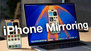 Apples New iPhone Mirroring Feature is INSANE 🤯 [upl. by Litt]