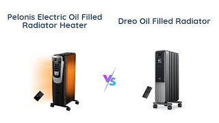 🔥 Pelonis Electric vs Dreo Oil Filled Radiator Heater Comparison [upl. by Caundra]