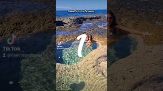 Tenerife Tenerife beach sea beachvibes pool canaryislands lagomera [upl. by Eilama]