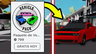 🤑CONSIGUE GRATIS EL PACK PREMIUM DE VEHICULOS de BROOKHAVEN🤑 [upl. by Ozkum337]