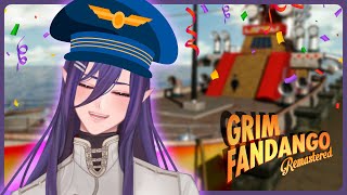 🌸│ FINALMENTE AGORA SOU CAPITÃO  Grim Fandango Remastered [upl. by Etselec367]